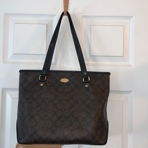 Coach purse/tote, euc